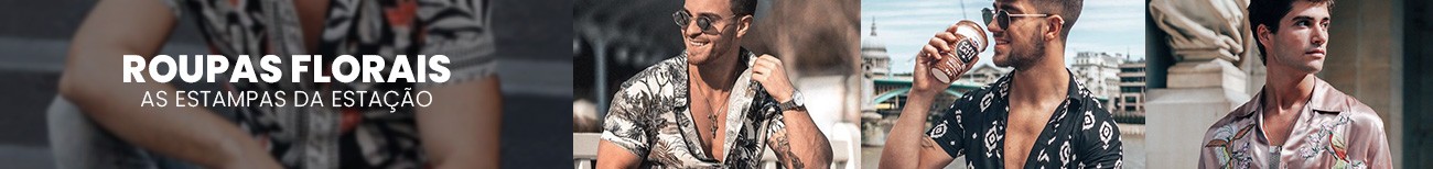 Camisas Estampadas Floridas Masculinas Compre Online